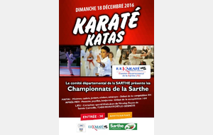 Championnat Départemental de la Sarthe de Kata