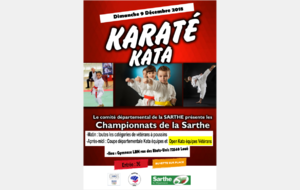 Coupe départementale et le Championnat départemental Sarthe KATA