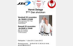 Stage Hervé Delage