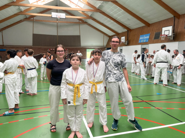 Rencontre interclub karaté enfants