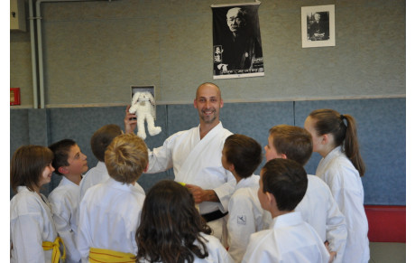 Remise du Doudou pour Paolino