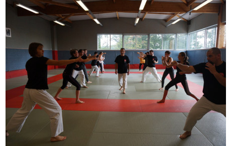 Karaté défense training 