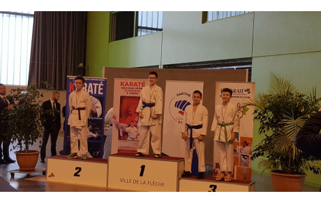 Résultats de la Coupe départementale de kata
