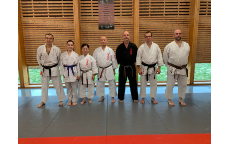 Stage avec Takashi Kinjo