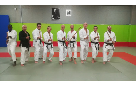 Stage Kobudo avec Laurent Caillon