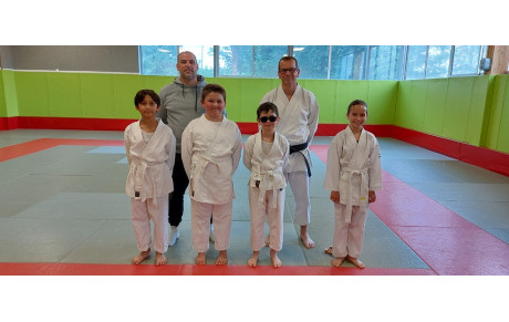 Passage de grade des plus jeunes
