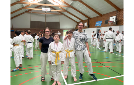 Rencontre interclub karaté enfants
